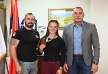 ПАЛЕ- Којић угостио свјетску вицешампионку Зорану Мијовић